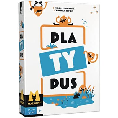 Asmodee Matagot Platypus Juego de Mesa Juego de Ambiente A Partir de 8 Años 3 a 8 Jugadores 30 Min Asmodee Matagot Platypus Juego de Mesa Juego de Ambiente A Partir de 8 Años 3 a 8 Jugadores 30 Min