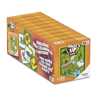 Cayro What´S Up? Junior Mini Desarrollo De Habilidades Cognitiva e Inteligencias Múltiples Juego Educativo para Niños Desarrolla La Memoria Pack 10 Unidades Cayro What´S Up? Junior Mini Desarrollo De Habilidades Cognitiva e Inteligencias Múltiples Juego Educativo para Niños Desarrolla La Memoria Pack 10 Unidades