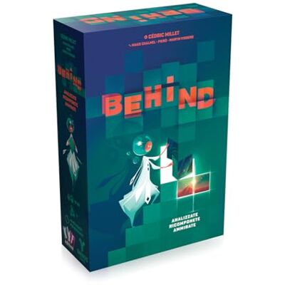 Ghenos Games Behind – Juego cooperativo para Adultos y niños a Partir de 10 años – Puzzle Game Deductivo – Más de 1 Jugadores – Duración 45-90 min – Edición Italiana Ghenos Games Behind – Juego cooperativo para Adultos y niños a Partir de 10 años – Puzzle Game Deductivo – Más de 1 Jugadores – Duración 45-90 min – Edición Italiana