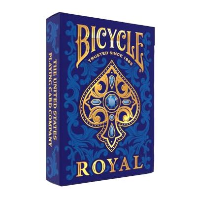 Bicycle Royal Baraja de Póker Premium 55 Cartas Diseño Joyas Bicycle Royal Baraja de Póker Premium 55 Cartas Diseño Joyas