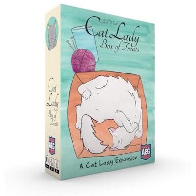 AEG Alderac Entertainment Cat Lady Box of Treats Card Game Expansion For 1-6 Players from Ages 8+ English AEG Alderac Entertainment Cat Lady Box of Treats Card Game Expansion For 1-6 Players from Ages 8+ English