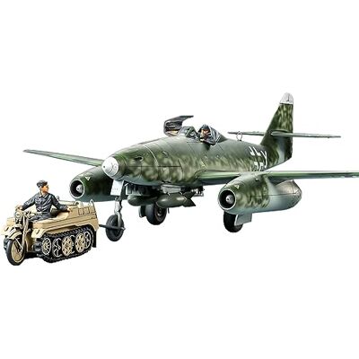 Tamiya 1:48 Me262A-2A w. Kettenkraftrad (2) Modelismo, Kit de plastico, Hobby, Manualidades, Pegamento, Kit de modelismo, maquetas, Montaje Tamiya 1:48 Me262A-2A w. Kettenkraftrad (2) Modelismo, Kit de plastico, Hobby, Manualidades, Pegamento, Kit de modelismo, maquetas, Montaje