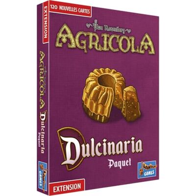 Asmodee Agricola Dulcinaria Lookout Games Extensión de Juego de gestión y colocación de Trabajadores 12 años 1 a 4 Jugadores 90 min Versión Francesa Asmodee Agricola Dulcinaria Lookout Games Extensión de Juego de gestión y colocación de Trabajadores 12 años 1 a 4 Jugadores 90 min Versión Francesa