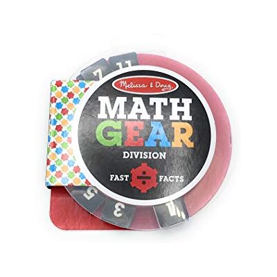 Melissa & Doug Juego de División de Engranajes Matemáticos, 1 EA Melissa & Doug Juego de División de Engranajes Matemáticos, 1 EA