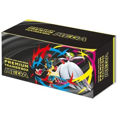 Pokémon Caja de Entrenador Mega Premium del Juego de Cartas Escarlata y Violeta (Japonés) Pokémon Caja de Entrenador Mega Premium del Juego de Cartas Escarlata y Violeta (Japonés)