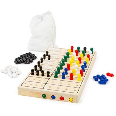 small foot Código Secreto del Juego de lógica, diversión de Rompecabezas para 2 Personas, con práctica Bolsa de Tela para Guardar, 100 Piezas. small foot Código Secreto del Juego de lógica, diversión de Rompecabezas para 2 Personas, con práctica Bolsa de Tela para Guardar, 100 Piezas.