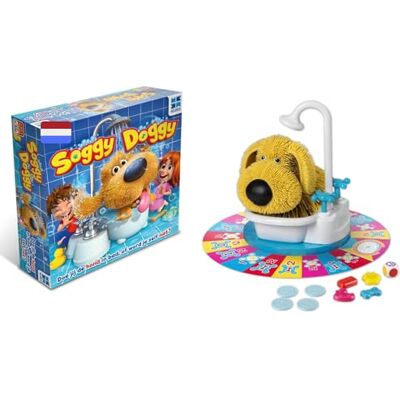 Megableu SOGGY DOGGY NL Edition Juego de Mesa para Niños 4 Años + Juego Interactivo de Acción con Perro Parpadeante 2-4 Jugadores Divertido Juego Agua Para Toda La Familia Idea de regalo Megableu SOGGY DOGGY NL Edition Juego de Mesa para Niños 4 Años + Juego Interactivo de Acción con Perro Parpadeante 2-4 Jugadores Divertido Juego Agua Para Toda La Familia Idea de regalo