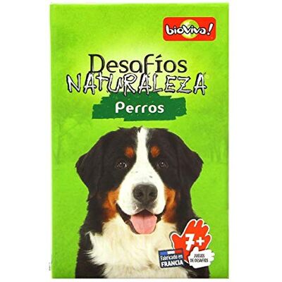 Bioviva - Desafios Naturaleza: Perros Juego de cartas Español (DES12ES) , color/modelo surtido Bioviva - Desafios Naturaleza: Perros Juego de cartas Español (DES12ES) , color/modelo surtido