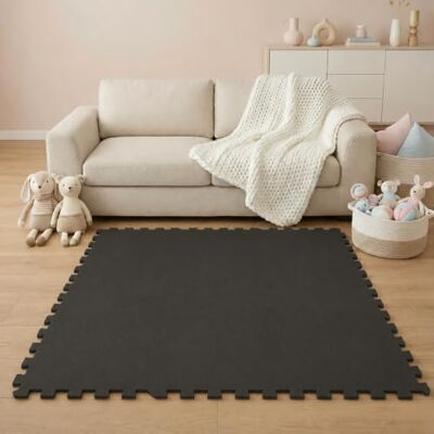 LittleTom 9 Piezas Alfombra Bebé Desde el Primer Mes 30x30 cm Colchoneta de Espuma EVA Acolchada Superficie Puzzle Antideslizante para Niños Pequeños Suelo Protector para la Habitación Infantil LittleTom 9 Piezas Alfombra Bebé Desde el Primer Mes 30x30 cm Colchoneta de Espuma EVA Acolchada Superficie Puzzle Antideslizante para Niños Pequeños Suelo Protector para la Habitación Infantil