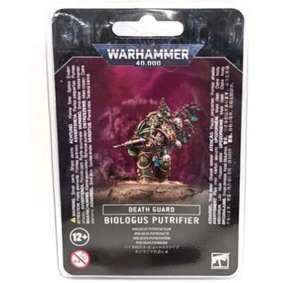 Games Workshop Warhammer 40k Putrifier biólogo de la Guardia de la Muerte Games Workshop Warhammer 40k Putrifier biólogo de la Guardia de la Muerte
