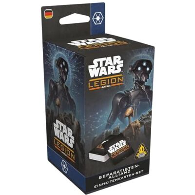 Asmodee , Star Wars: Legion – Juego de Cartas de la Alianza separatista, Juego de Cartas de masas atómicas, expansión, Mesa de Trabajo, 2 Jugadores, 14+ años, 120-180 Minutos, alemán Asmodee , Star Wars: Legion – Juego de Cartas de la Alianza separatista, Juego de Cartas de masas atómicas, expansión, Mesa de Trabajo, 2 Jugadores, 14+ años, 120-180 Minutos, alemán