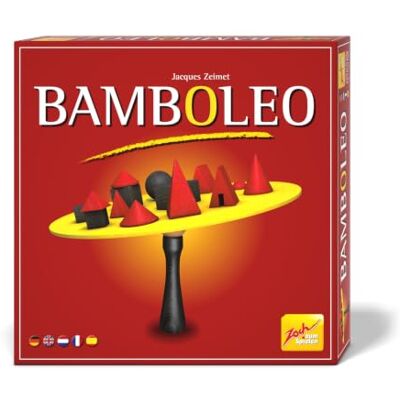 Zoch Bamboleo Juego de Habilidad con Gravedad y Equilibrio, emocionante Torre de Madera, diámetro de la Placa 32,7 cm, a Partir de 6 años Zoch Bamboleo Juego de Habilidad con Gravedad y Equilibrio, emocionante Torre de Madera, diámetro de la Placa 32,7 cm, a Partir de 6 años