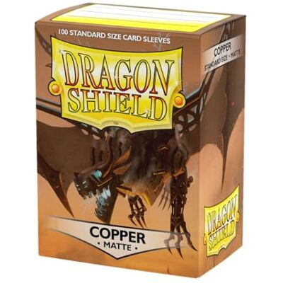 Dragon Arcane Tinman ART11016 Sleeves: Matte Copper Standard 100pk-Copper, One Size Dragon Arcane Tinman ART11016 Sleeves: Matte Copper Standard 100pk-Copper, One Size