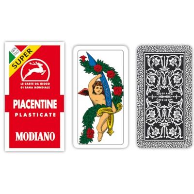 Modiano Juego de Cartas Piacentine 81/25 Super Modiano Juego de Cartas Piacentine 81/25 Super