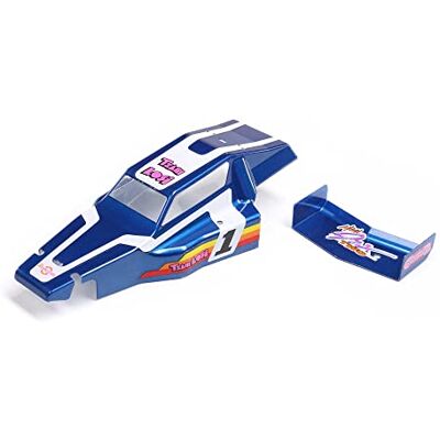 LOSI Body & Wing, Blue: Mini JRX2 LOSI Body & Wing, Blue: Mini JRX2