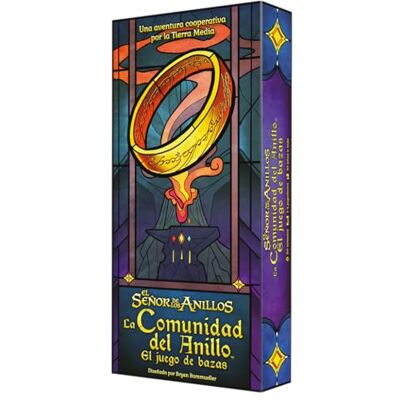 Asmodee La Comunidad del Anillo: El Juego de Bazas, Juego de Cartas Cooperativo de El Señor de los Anillos, Completa Misiones en la Tierra Media, 10+ Años, 1-4 Jugadores, 20 Minutos, Español Asmodee La Comunidad del Anillo: El Juego de Bazas, Juego de Cartas Cooperativo de El Señor de los Anillos, Completa Misiones en la Tierra Media, 10+ Años, 1-4 Jugadores, 20 Minutos, Español