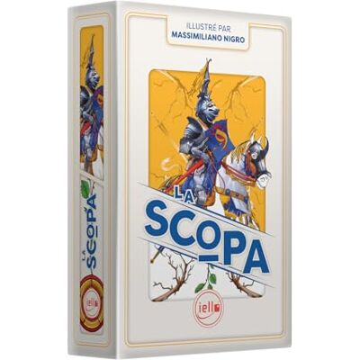 Iello Juego de Cartas Clásico - Scopa - Juego Tradicional Iello Juego de Cartas Clásico - Scopa - Juego Tradicional