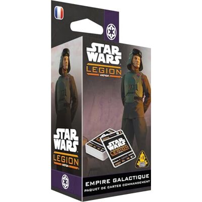 Asmodee Star Wars: Legion Galactic Empire Command Card Pack Cartas Comando Imperio Galáctico AMG Juegos de Mesa Juego de Figuras 2 Jugadores 14 + Versión en francés Asmodee Star Wars: Legion Galactic Empire Command Card Pack Cartas Comando Imperio Galáctico AMG Juegos de Mesa Juego de Figuras 2 Jugadores 14 + Versión en francés