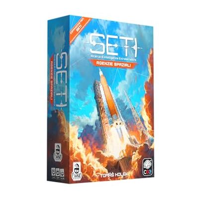 Cranio Creations SETI, Agencias Espaciales Repiensa tu Enfoque de la búsqueda de Vida Extraterrestre! Expansión A Partir de 13 años De 1 a 4 Jugadores Edición en Idioma Italiano Cranio Creations SETI, Agencias Espaciales Repiensa tu Enfoque de la búsqueda de Vida Extraterrestre! Expansión A Partir de 13 años De 1 a 4 Jugadores Edición en Idioma Italiano