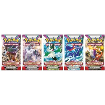 Pokémon JCC – Escarlata y Violeta – Pack de Booster Evolutions en Paldea (Display x36) Pokémon JCC – Escarlata y Violeta – Pack de Booster Evolutions en Paldea (Display x36)