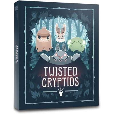 Asmodee Twisted Cryptids, Juego de Cartas, Party Game, 2-4 Jugadores, más de 10 años, edición en Italiano Asmodee Twisted Cryptids, Juego de Cartas, Party Game, 2-4 Jugadores, más de 10 años, edición en Italiano