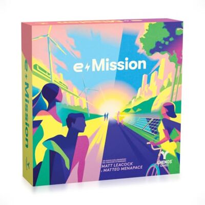 Ghenos Games e-Mission – Juego de Mesa cooperativo para Combatir el Cambio climático – Edición en Italiano Ghenos Games e-Mission – Juego de Mesa cooperativo para Combatir el Cambio climático – Edición en Italiano