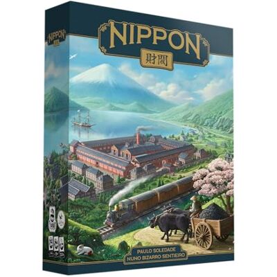 Cranio Creations Nippon: Zaibatsu Emperor's Edition 1-4 Jugadores 120 min Juego para Expertos A Partir de 13 años Edición en Italiano Cranio Creations Nippon: Zaibatsu Emperor's Edition 1-4 Jugadores 120 min Juego para Expertos A Partir de 13 años Edición en Italiano