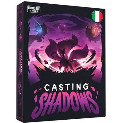 Asmodee : Casting Shadows, Juego de Mesa, 2-4 Jugadores, 12+ años, edición en Italiano Asmodee : Casting Shadows, Juego de Mesa, 2-4 Jugadores, 12+ años, edición en Italiano