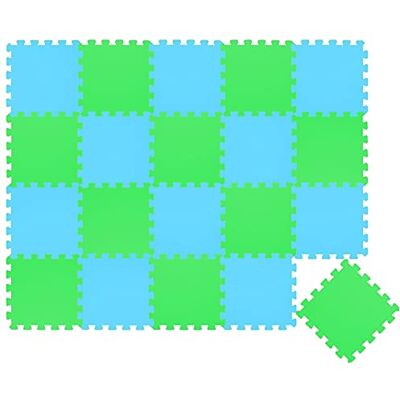 LittleTom 18 Piezas Alfombra Bebé Desde el Primer Mes 30x30 Colchoneta de Espuma EVA Acolchada Superficie Puzzle Antideslizante para Niños Pequeños Suelo Protector para la Habitación Infantil LittleTom 18 Piezas Alfombra Bebé Desde el Primer Mes 30x30 Colchoneta de Espuma EVA Acolchada Superficie Puzzle Antideslizante para Niños Pequeños Suelo Protector para la Habitación Infantil