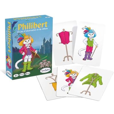 Sentosphère Philibert – El Gato de Cabeza en el Aire – Encuentra el Accesorio Correcto y el Buen Color – Multijugador – Observación y Reflejo – A Partir de 4 años – Sentosphère Philibert – El Gato de Cabeza en el Aire – Encuentra el Accesorio Correcto y el Buen Color – Multijugador – Observación y Reflejo – A Partir de 4 años –