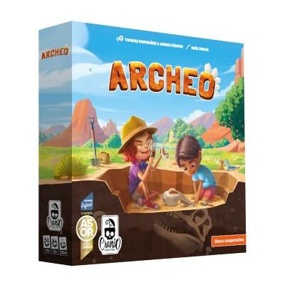 Cranio Creations Archeo Encontrarás Todos los fósiles? 1-5 Jugadores 20 min Juego para niños A Partir de 5 años Edición en Idioma Italiano Cranio Creations Archeo Encontrarás Todos los fósiles? 1-5 Jugadores 20 min Juego para niños A Partir de 5 años Edición en Idioma Italiano