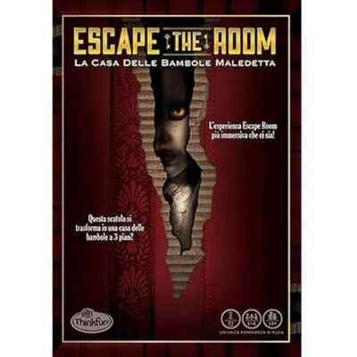 ThinkFun Escape The Room Casa de muñecas malditas (1 a 4 Jugadores, 13 años de Edad) ThinkFun Escape The Room Casa de muñecas malditas (1 a 4 Jugadores, 13 años de Edad)