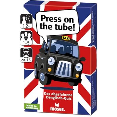 moses . Press on The Tube Juego de 75 Cartas de Prueba para 1 – 5 Partidos a Partir de 12 años moses . Press on The Tube Juego de 75 Cartas de Prueba para 1 – 5 Partidos a Partir de 12 años