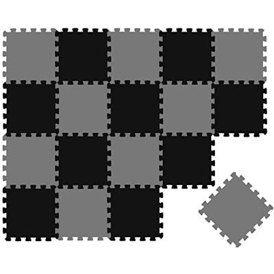 LittleTom 18 Piezas Alfombra Bebé Desde el Primer Mes 30x30 Colchoneta de Espuma EVA Acolchada Superficie Puzzle Antideslizante para Niños Pequeños Suelo Protector para la Habitación Infantil LittleTom 18 Piezas Alfombra Bebé Desde el Primer Mes 30x30 Colchoneta de Espuma EVA Acolchada Superficie Puzzle Antideslizante para Niños Pequeños Suelo Protector para la Habitación Infantil