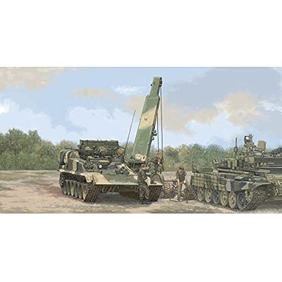 Trumpeter 1:35 Vehículo blindado de recuperación Ruso BRE M-1M Trumpeter 1:35 Vehículo blindado de recuperación Ruso BRE M-1M
