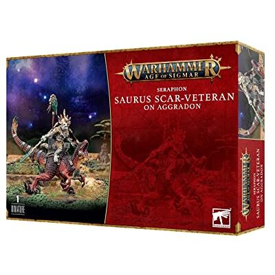 Games Workshop Warhammer AoS Seraphon Veterano Scarificado Saurus en Aggradon Games Workshop Warhammer AoS Seraphon Veterano Scarificado Saurus en Aggradon