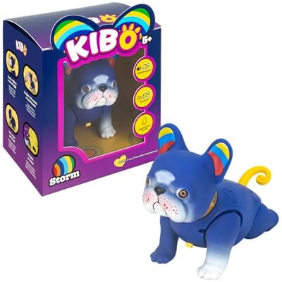 Rocco Giocattoli Kibo Storm Bulldog Francés Interactivo, para niños a Partir de 5 años, Dos Modos de Juego Rocco Giocattoli Kibo Storm Bulldog Francés Interactivo, para niños a Partir de 5 años, Dos Modos de Juego