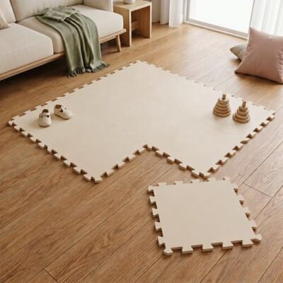 LittleTom 9 Piezas Alfombra Bebé Desde el Primer Mes 30x30 cm Colchoneta de Espuma EVA Acolchada Superficie Puzzle Antideslizante para Niños Pequeños Suelo Protector para la Habitación Infantil LittleTom 9 Piezas Alfombra Bebé Desde el Primer Mes 30x30 cm Colchoneta de Espuma EVA Acolchada Superficie Puzzle Antideslizante para Niños Pequeños Suelo Protector para la Habitación Infantil
