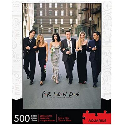 AQUARIUS NMR Distribution Friends (TV Series) Wedding 500pc Jigsaw Puzzle (NM), Black AQUARIUS NMR Distribution Friends (TV Series) Wedding 500pc Jigsaw Puzzle (NM), Black