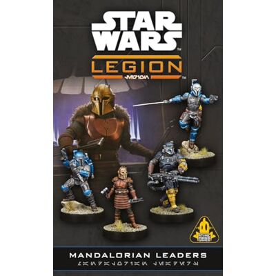 Asmodee Star Wars: Legion Mandalorian Leaders, Pack de 4 Miniaturas de Comandantes y Agentes de los Clanes de Mandalore, A Partir de 14 años, 2 Jugadores, 60-120 Min, Español, Alemán, Inglés, Francés Asmodee Star Wars: Legion Mandalorian Leaders, Pack de 4 Miniaturas de Comandantes y Agentes de los Clanes de Mandalore, A Partir de 14 años, 2 Jugadores, 60-120 Min, Español, Alemán, Inglés, Francés