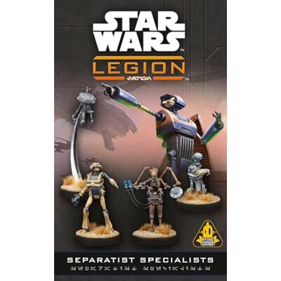 Asmodee Star Wars: Legion Separatist Specialists Personnel Expansion, Pack de 4 Miniaturas de Apoyo Táctico, 14+ años, 2 Jugadores, 60-120 Min, Español, Alemán, Inglés, Francés Asmodee Star Wars: Legion Separatist Specialists Personnel Expansion, Pack de 4 Miniaturas de Apoyo Táctico, 14+ años, 2 Jugadores, 60-120 Min, Español, Alemán, Inglés, Francés