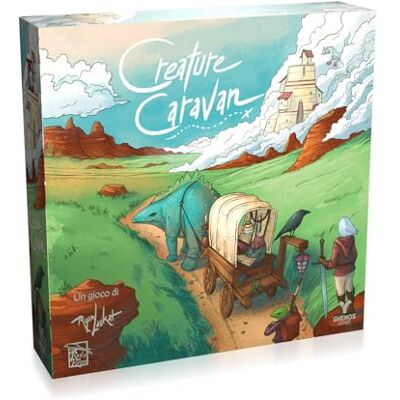 Ghenos Games Creature Caravan – Juego de Mesa – Juego competitivo simultáneo para Adultos y niños a Partir de 8 años – 1 – 4 Jugadores – Duración 60-90 min – Edición Italiana Ghenos Games Creature Caravan – Juego de Mesa – Juego competitivo simultáneo para Adultos y niños a Partir de 8 años – 1 – 4 Jugadores – Duración 60-90 min – Edición Italiana