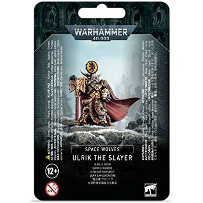 Games Workshop 53-17 Warhammer 40,000 Space Wolves Ulrik The Slayer, Negro Games Workshop 53-17 Warhammer 40,000 Space Wolves Ulrik The Slayer, Negro