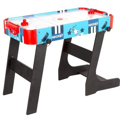 ColorBaby CB Games Mesa Air Hockey niños, Patas Plegables, 81x42x63 cm, 2 Jugadores, Marcadores manuales, De Madera Resistente, Juegos de Mesa, Juego Discos Aire, +6 años ColorBaby CB Games Mesa Air Hockey niños, Patas Plegables, 81x42x63 cm, 2 Jugadores, Marcadores manuales, De Madera Resistente, Juegos de Mesa, Juego Discos Aire, +6 años