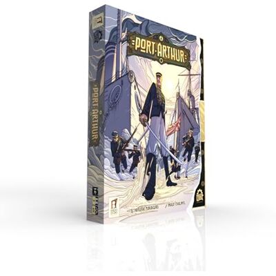 Asmodee Port Arthur, Juego de Mesa de Estrategia para 2 Jugadores, más de 14 años, edición en Italiano Asmodee Port Arthur, Juego de Mesa de Estrategia para 2 Jugadores, más de 14 años, edición en Italiano