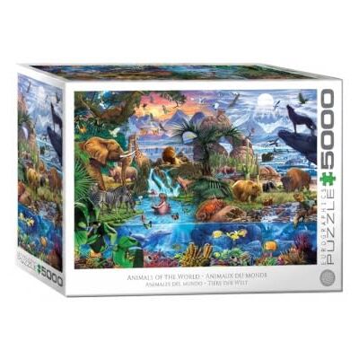 EuroGraphics Animals of The World by Steve Crisp EuroGraphics Animals of The World by Steve Crisp