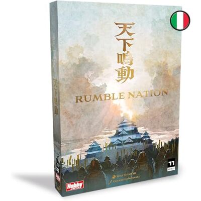 Asmodee Rumble Nation, Juego de Mesa, Juego de Estrategia, 14+ años, 2-4 Jugadores, 30 min, edición en Italiano Asmodee Rumble Nation, Juego de Mesa, Juego de Estrategia, 14+ años, 2-4 Jugadores, 30 min, edición en Italiano