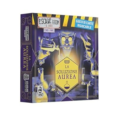 Cranio Creations - Escape Room - La Solución Aurea - Juego de cartas Cranio Creations - Escape Room - La Solución Aurea - Juego de cartas