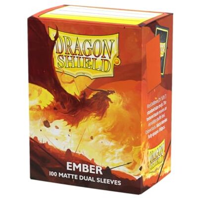 Dragon – Mate Dual Ember Alaric Revolution Kindlerh (naranja) 100 CT tamaño estándar Fundas para tarjetas MTG lisas y resistentes Compatible con Pokemon & Magic The Gathering Card Sleeves Dragon – Mate Dual Ember Alaric Revolution Kindlerh (naranja) 100 CT tamaño estándar Fundas para tarjetas MTG lisas y resistentes Compatible con Pokemon & Magic The Gathering Card Sleeves