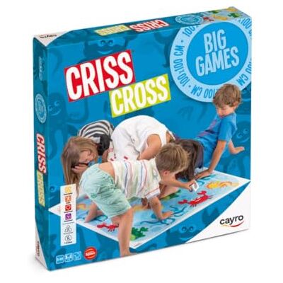 Cayro Criss Cross Modelo Infantil Tablero de 1 x 1 m + 5 Juego de Mesa para Niños Ejercita la Coordinación Ideal para más de 2 Jugadores Cayro Criss Cross Modelo Infantil Tablero de 1 x 1 m + 5 Juego de Mesa para Niños Ejercita la Coordinación Ideal para más de 2 Jugadores